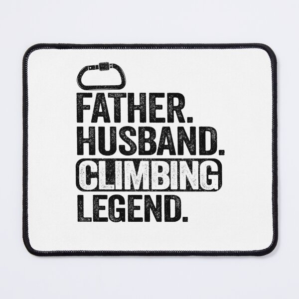 Item preview, Father Husband Climbing Legend Funny Climbing designed and sold by Stronzi.
