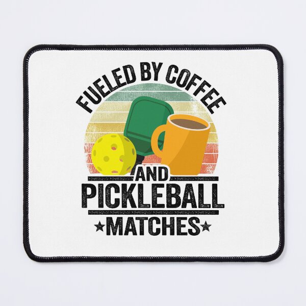 Item preview, Fueled By Coffee And Pickleball Matches Funny Pickleball designed and sold by Stronzi.