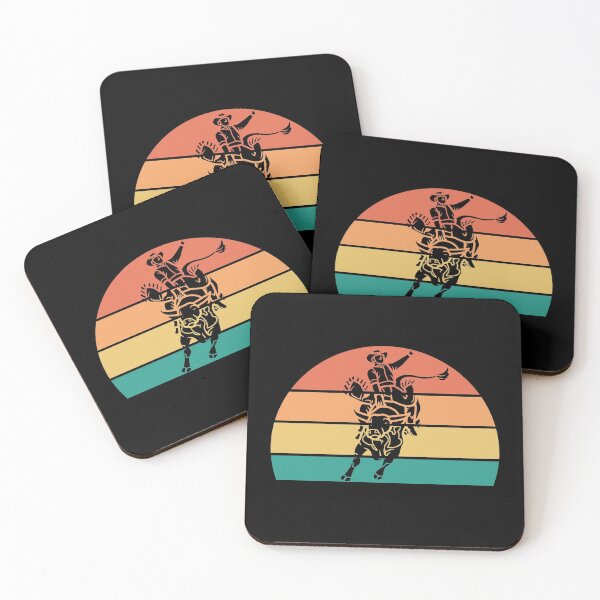 Item preview, Cowboy riding a bull designed and sold by Trantor-Tees.