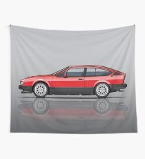 Alfa Romeo GTV6 Wall Tapestry