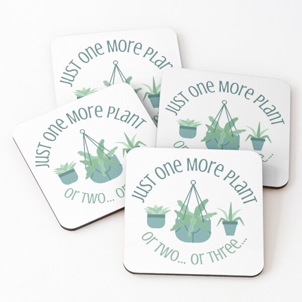 Item preview, Turquoise & Blue Funny Plant Saying for Plant Lovers designed and sold by MiaDelelai.