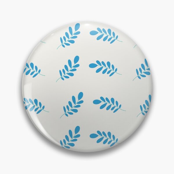 Item preview, Bluish leaf pattern designed and sold by qusart.