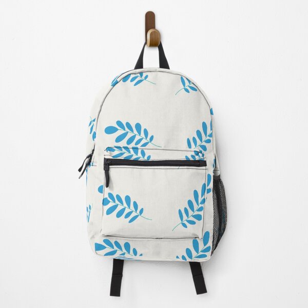 Item preview, Bluish leaf pattern designed and sold by qusart.