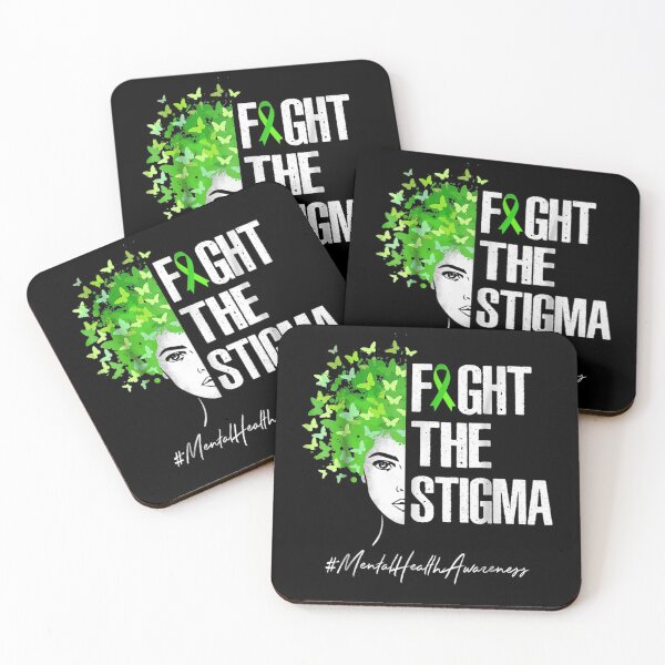 Item preview, Fight The Stigma Mental Health Awareness Gif designed and sold by MasonshiNoor.