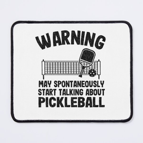Item preview, Warning May Spontaneously Start Talking About Pickleball Funny Pickleball designed and sold by Stronzi.