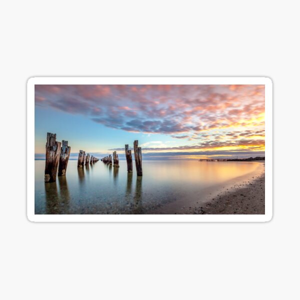 Jetty Sunrise Sticker