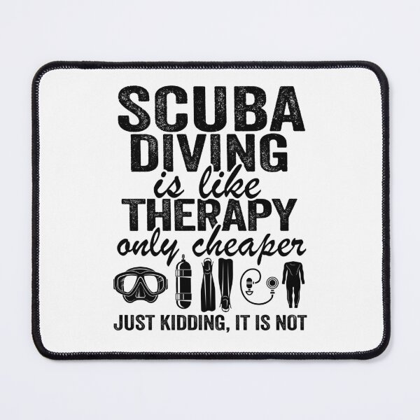 Item preview, Scuba Diving Therapy Quote Funny Scuba Divers Gift designed and sold by Stronzi.