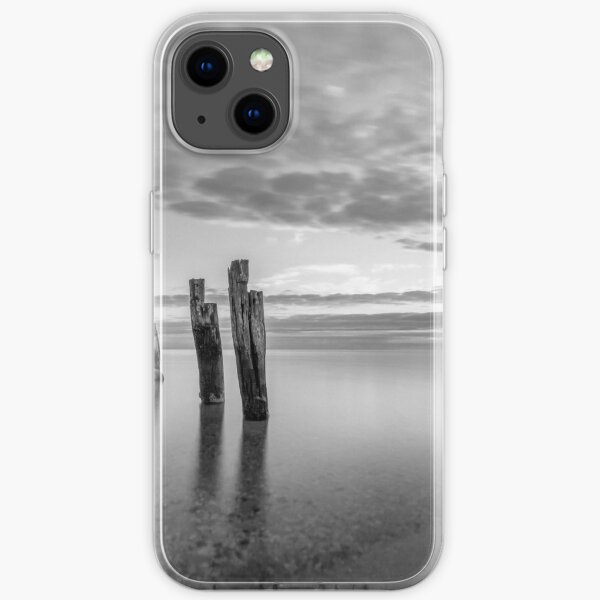Jetty Sunrise B&W iPhone Soft Case