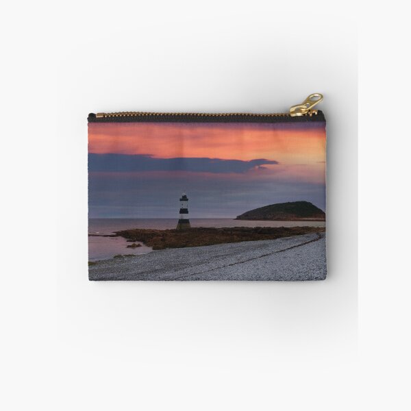 Item preview, Sunrise At The Trwyn Du Lighthouse designed and sold by rawshutterbug.