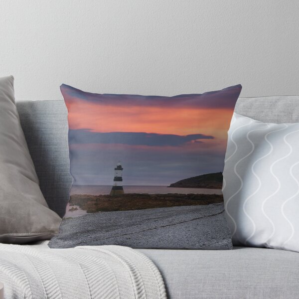 Item preview, Sunrise At The Trwyn Du Lighthouse designed and sold by rawshutterbug.