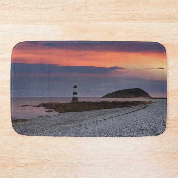 Item preview, Sunrise At The Trwyn Du Lighthouse designed and sold by rawshutterbug.