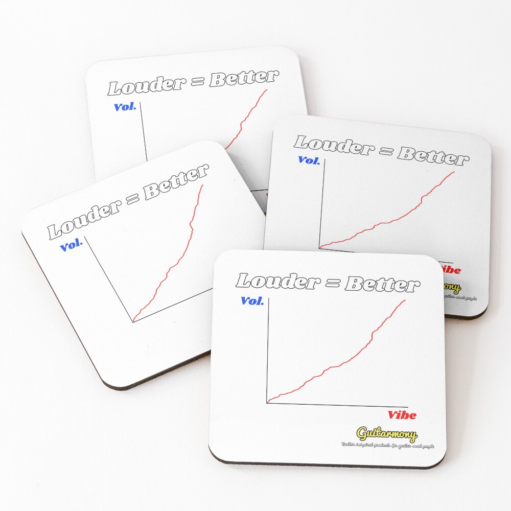 Item preview, Coasters (Set of 4) designed and sold by Guitarmony.