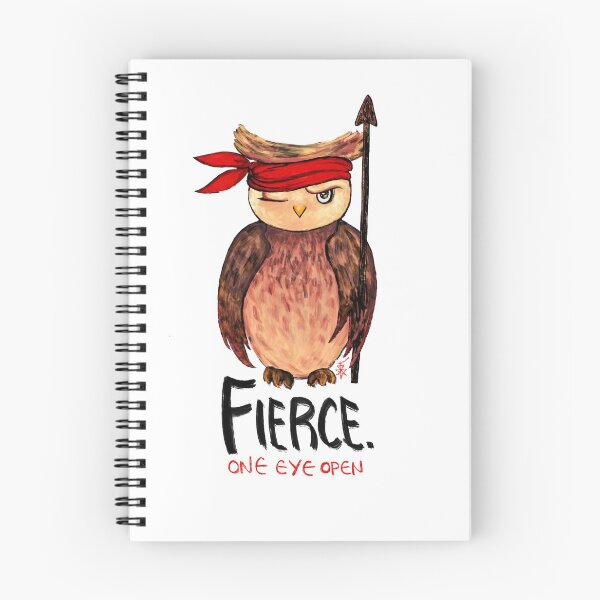 Item preview, Fierce Warrior Owl designed and sold by butterflytiming.