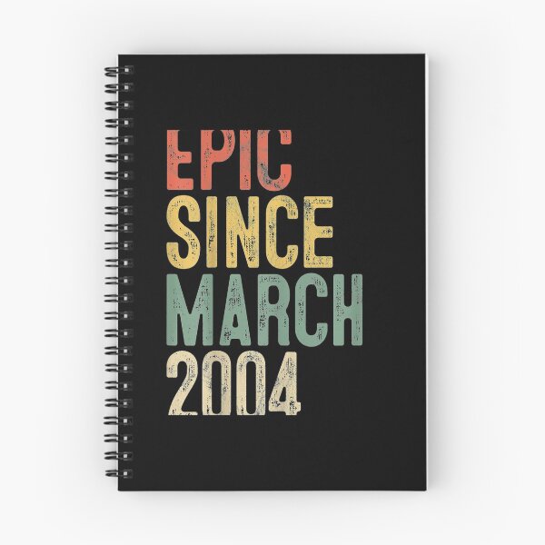 Item preview, Funny Epic Since March 2004 17th Birthday 17 Year Old designed and sold by TrumpshiAnei.