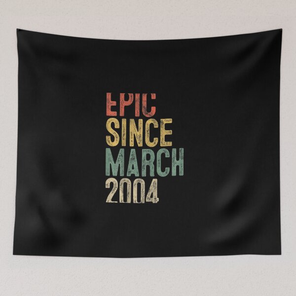 Item preview, Funny Epic Since March 2004 17th Birthday 17 Year Old designed and sold by TrumpshiAnei.