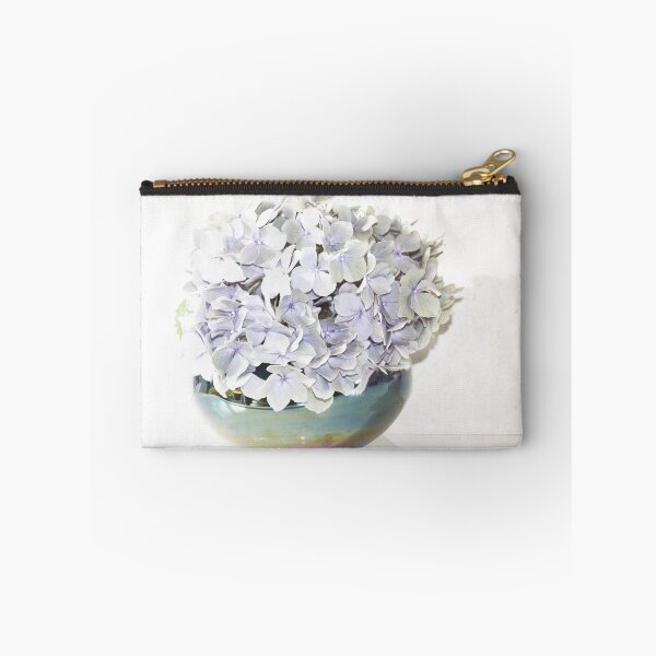 Item preview, Blue wilt Hydrangea flower in vase designed and sold by walstraasart.