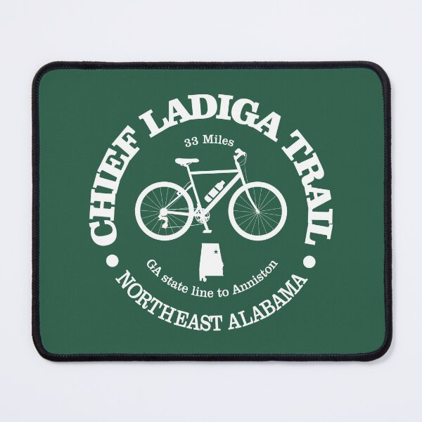 Item preview, Chief Ladiga Trail (cycling) designed and sold by curranmorgan.