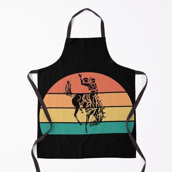 Item preview, Cowboy riding a mad horse designed and sold by Trantor-Tees.