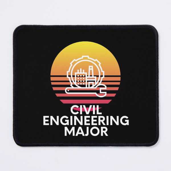 Item preview, Civil Engineering Major Colorful Sunset College Student Graphic designed and sold by EllConApparel.