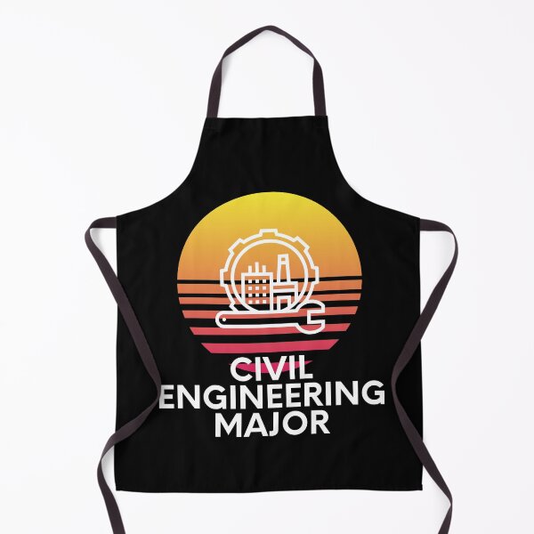 Item preview, Civil Engineering Major Colorful Sunset College Student Graphic designed and sold by EllConApparel.