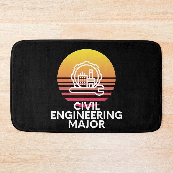 Item preview, Civil Engineering Major Colorful Sunset College Student Graphic designed and sold by EllConApparel.