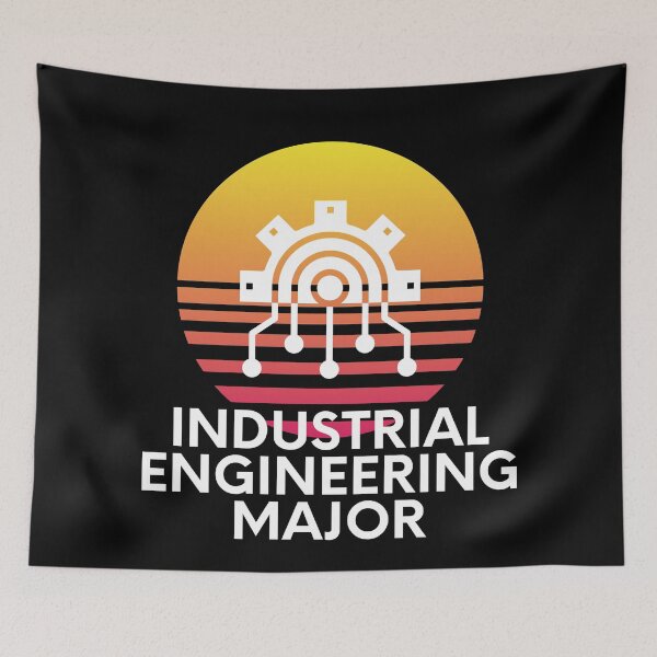 Item preview, Industrial Engineering Major Colorful Sunset College Student Graphic designed and sold by EllConApparel.