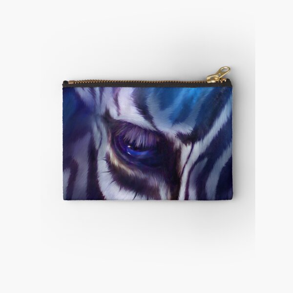 Aperçu de l'œuvre Zebra Blue créée et vendue par Carol  Cavalaris.