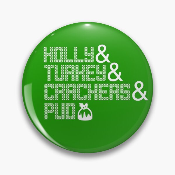 Item preview, Holly and Turkey and Crackers and Pud (Plain) designed and sold by David Bath.