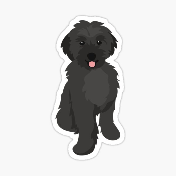 Item preview, Black Goldendoodle designed and sold by DAFIN.