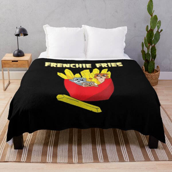 Item preview, Frenchie Fries French Bulldog Dog Pun designed and sold by angelata.