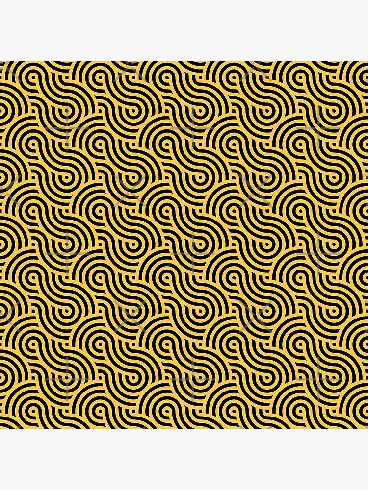 Thumbnail 4 of 4, Clock, Minimal Pattern Design designed and sold by Lotofus.
