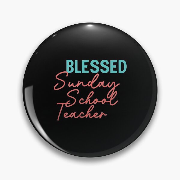 Item preview, Blessed Sunday School Teacher Church Christian designed and sold by maudean.