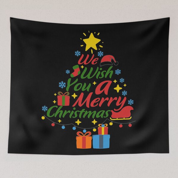 Item preview, Merry christmas tree designed and sold by angelusdark.