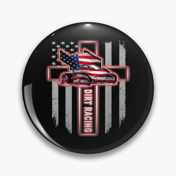 Artikelvorschau, Sprint Car Dirt Racing Happy Independence Day entworfen und verkauft von angelata.