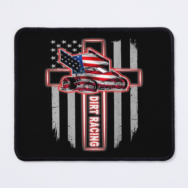 Artikelvorschau, Sprint Car Dirt Racing Happy Independence Day entworfen und verkauft von angelata.