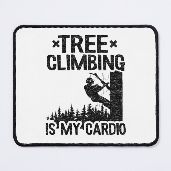 Item preview, Tree Climbing Is My Cardio Funny Arborist Gift Tree Work designed and sold by Stronzi.