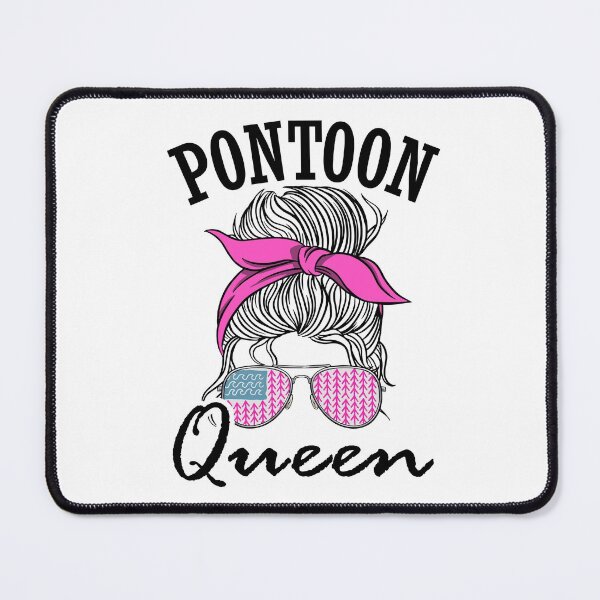 Item preview, Pontoon Queen Mom Funny Lake Life designed and sold by Stronzi.