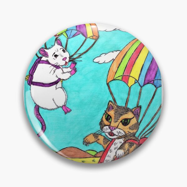 Item preview, The Dangers of Parachuting designed and sold by Michelle Mead.