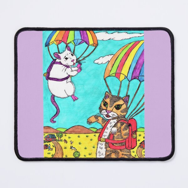 Item preview, The Dangers of Parachuting designed and sold by Michelle Mead.