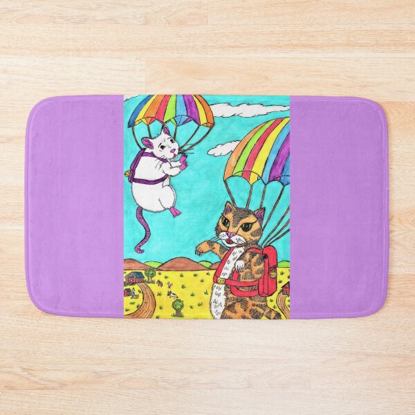 Item preview, The Dangers of Parachuting designed and sold by Michelle Mead.
