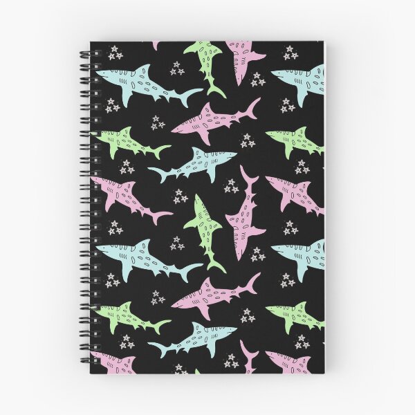 Item preview, Colourful Shark And Star Pattern designed and sold by FashionN5.