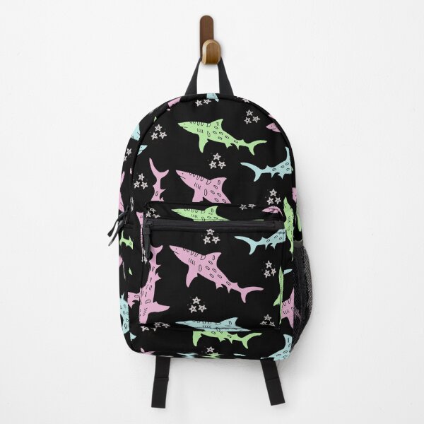 Item preview, Colourful Shark And Star Pattern designed and sold by FashionN5.