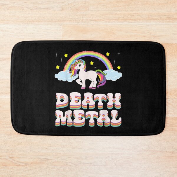 Item preview, Death Metal Unicorn Rainbow Gift designed and sold by angelata.