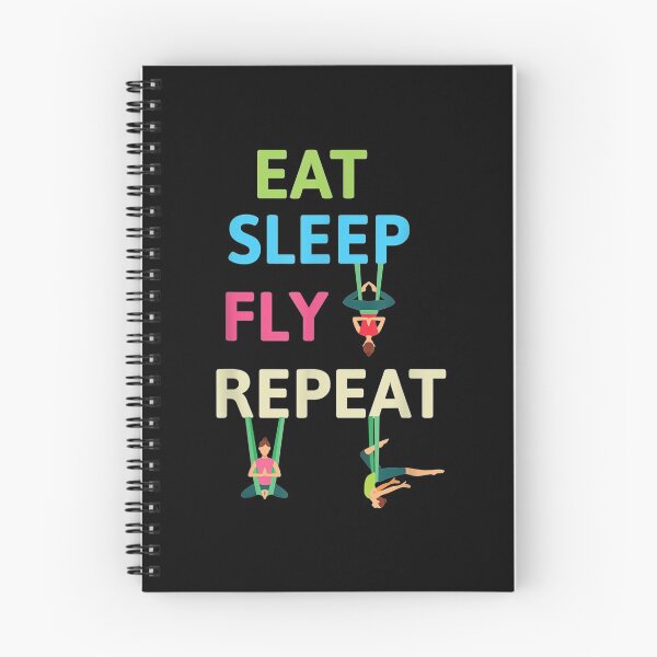 Item preview, Aerial Yoga Silks Eat Sleep Fly Repeat designed and sold by angelata.