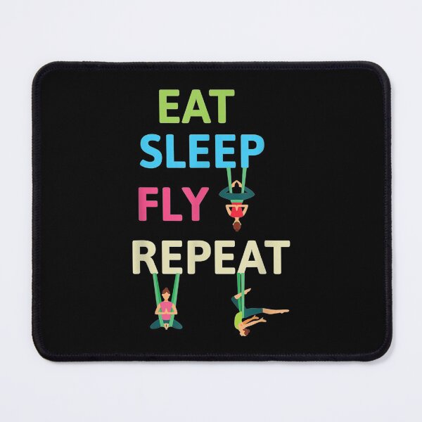 Item preview, Aerial Yoga Silks Eat Sleep Fly Repeat designed and sold by angelata.