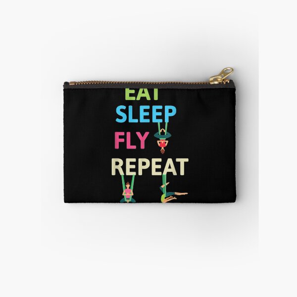 Item preview, Aerial Yoga Silks Eat Sleep Fly Repeat designed and sold by angelata.