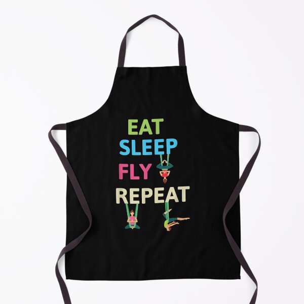 Item preview, Aerial Yoga Silks Eat Sleep Fly Repeat designed and sold by angelata.