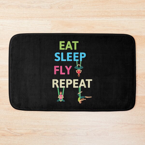 Item preview, Aerial Yoga Silks Eat Sleep Fly Repeat designed and sold by angelata.