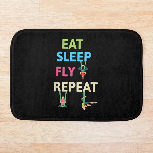 Item preview, Aerial Yoga Silks Eat Sleep Fly Repeat designed and sold by angelata.