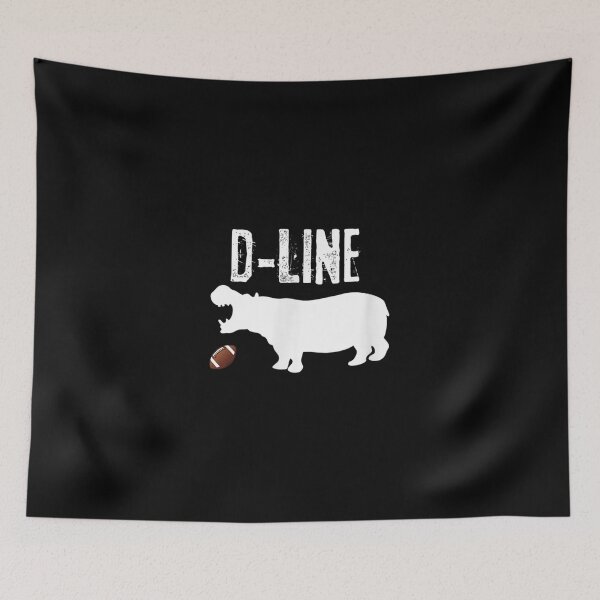 Item preview, Hippo D Line Defensive Line Tackle End Gift designed and sold by angelata.